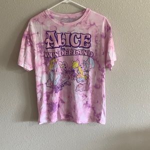 Disney’s Alice in Wonderland tie-dye tshirt